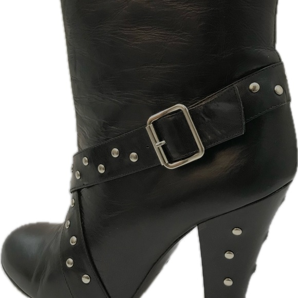 Rare Vintage Marc by Marc Jacobs Studded Moto Ankle Boots 9.5 - Picture 5 of 8